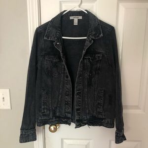 Black Jean Jacket